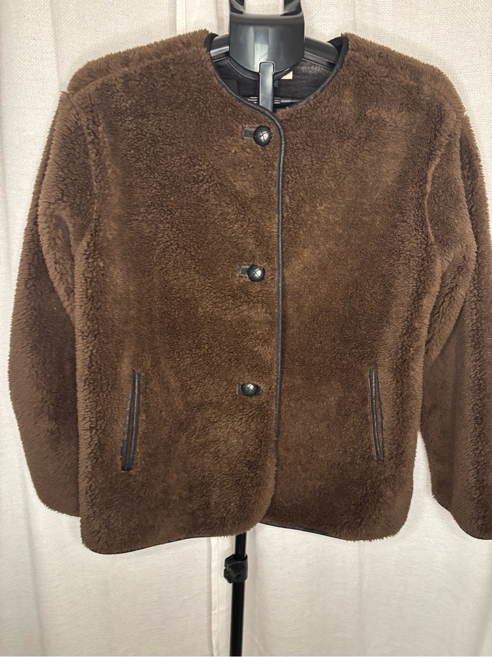 Universal Thread Brown Faux Shearling Teddy Jacket